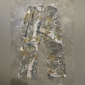 Vintage Northern Craft Real Tree Camouflage Cargo Sweatpants Size 32/34